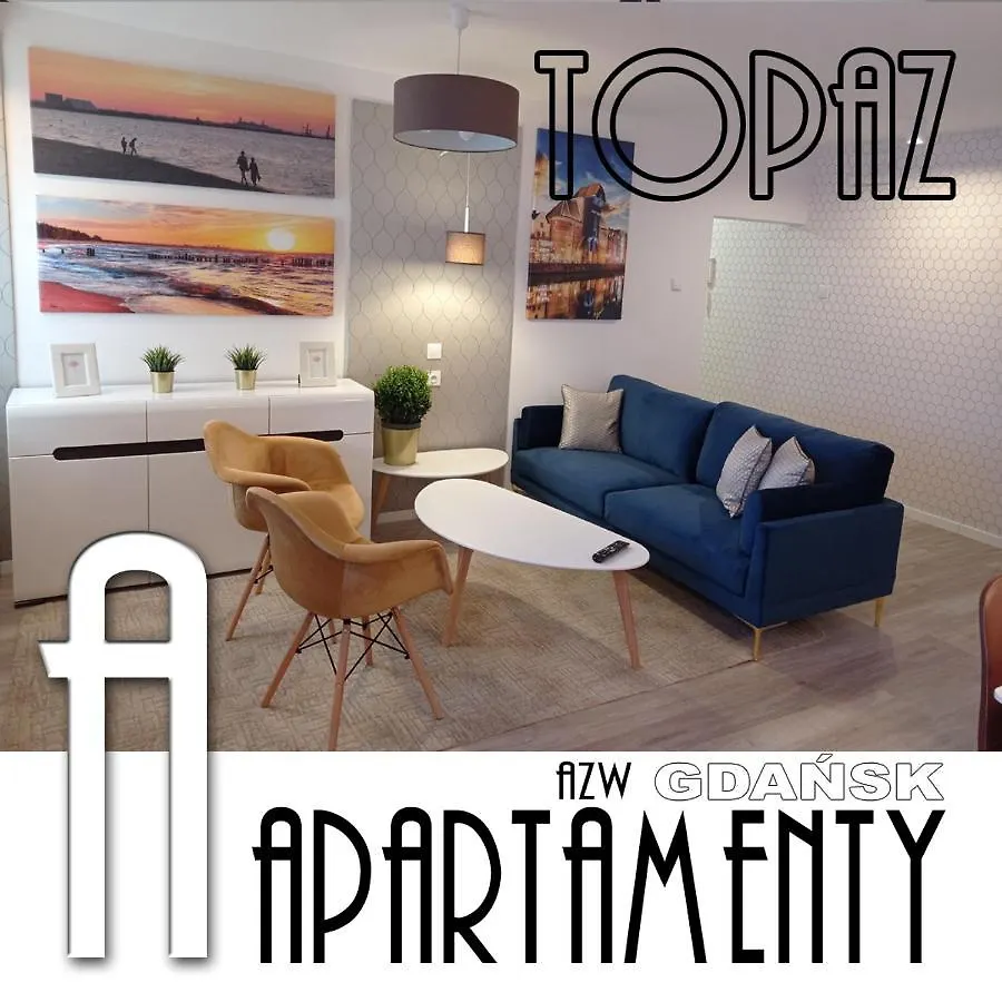 Apartament Topaz - 700 M Do Plazy - Brzezno - Azw Gdansk location